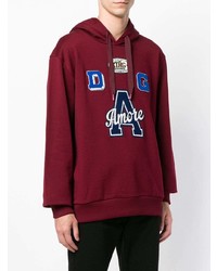Dolce & Gabbana Amore Patch Hoodie