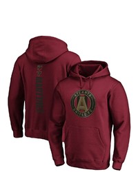 FANATICS Branded Josef Martinez Red Atlanta United Fc Playmaker Name And Number Pullover Hoodie