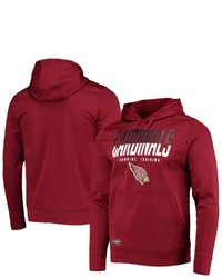 New Era Cardinal Arizona Cardinals Combine Authentic Big Stage Pullover Hoodie At Nordstrom