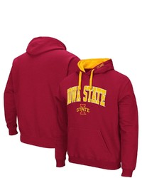 Colosseum Cardinal Iowa State Cyclones Arch Logo 20 Pullover Hoodie At Nordstrom