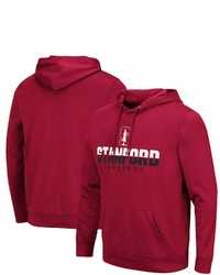 Colosseum Cardinal Stanford Cardinal Lantern Pullover Hoodie At Nordstrom