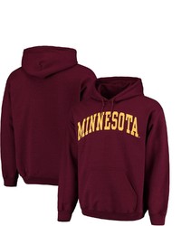 FANATICS Maroon Minnesota Golden Gophers Basic Arch Pullover Hoodie At Nordstrom