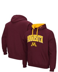 Colosseum Maroon Minnesota Golden Gophers Big Tall Arch Logo 20 Pullover Hoodie