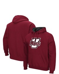 Colosseum Maroon Umass Minute Arch And Logo Pullover Hoodie At Nordstrom