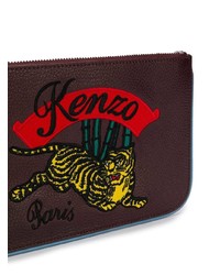 Kenzo Embroidered Clutch
