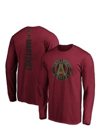 FANATICS Branded Josef Martinez Red Atlanta United Fc Playmaker Name Number Long Sleeve T Shirt At Nordstrom