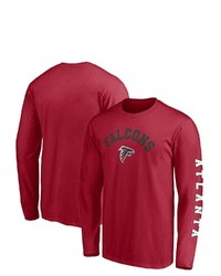 FANATICS Branded Red Atlanta Falcons Big T Sleeve T Shirt