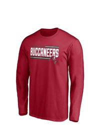 FANATICS Branded Red Tampa Bay Buccaneers On Long Sleeve T Shirt At Nordstrom