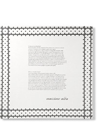 Massimo Alba Set Of Six Floral Print Cotton Pocket Squares