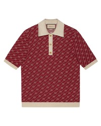 Gucci Gg Diagonal Polo Shirt
