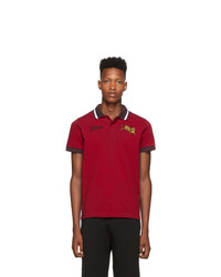 Kenzo Red Jumping Tiger Polo