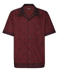 Dolce & Gabbana Logo Print Short Sleeve Shirt