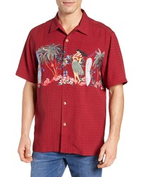 tommy bahama mele kalikimaka camp shirt