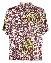 Stussy Palm Tree Print Shirt
