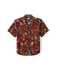 Tommy Bahama Veracruz Cay Tiki Fest Short Sleeve Button Up Shirt