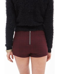 Forever 21 Houndstooth Plaid Shorts