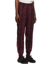 adidas x IVY PARK Burgundy Cotton Lounge Pants