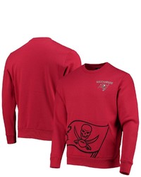FOCO Red Tampa Bay Buccaneers Pocket Pullover Sweater At Nordstrom