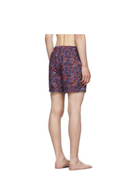 Onia Multicolor Butterflies Charles Swim Shorts