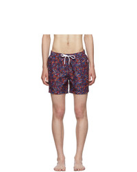 Onia Multicolor Butterflies Charles Swim Shorts