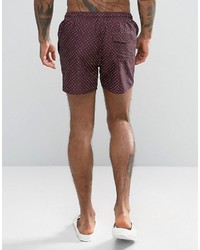 French Connection Swim Shorts With Dot Print