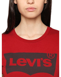 Levi's Printed Logo Cotton Jersey T Shirt