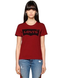 Levi's Printed Logo Cotton Jersey T Shirt