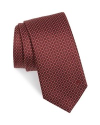 Salvatore Ferragamo Grid Silk Tie