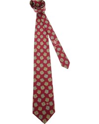 Gucci Vintage Middle Ages Printed Tie