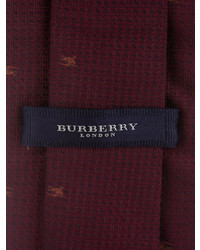 Burberry London Jacquard Print Silk Tie