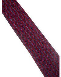 Gucci Silk Horsebit Print Tie