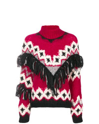 Oneonone Fringe Embellished Sweater