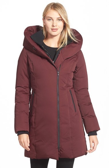 soia and kyo hooded puffer coat