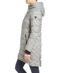 guess quilted puffer jacket