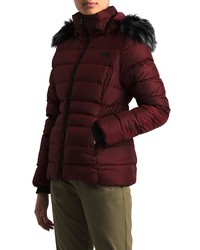 The North Face Gotham Ii Hooded Water Resistant 550 Fill Power Down Jacket With Faux