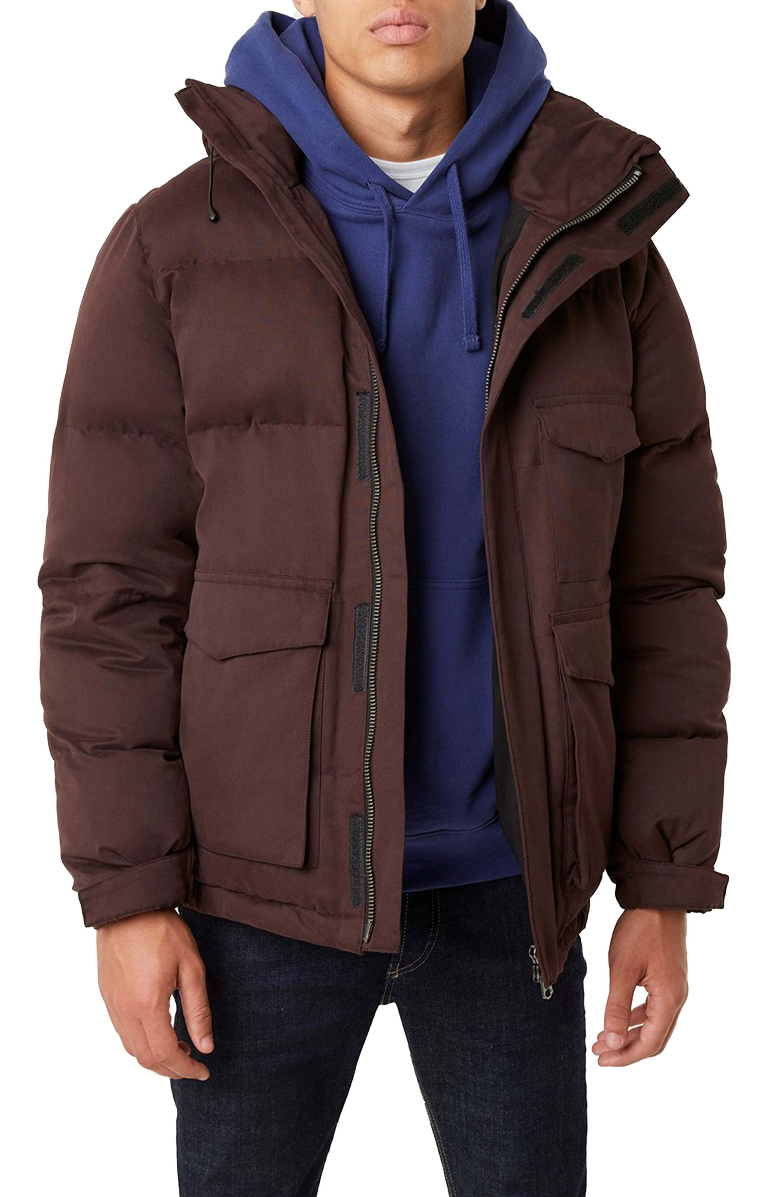 French Connection Hooded Puffer Jacket, $178 | Nordstrom | Lookastic