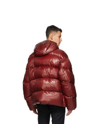 Dries Van Noten Red Insulated Jacket