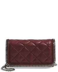 Burgundy Quilted Bag