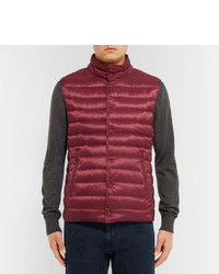 Hackett Reversible Quilted Shell Down Gilet