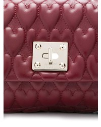 RED Valentino Red Quilted Shoulder Bag