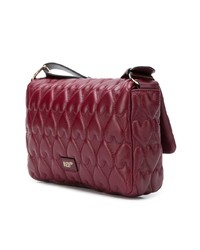 RED Valentino Red Quilted Shoulder Bag