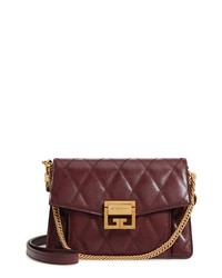 Givenchy Small Gv3 Diamond Quilted Leather Crossbody Bag