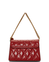 Givenchy Red Quilted Small Gv3 Bag