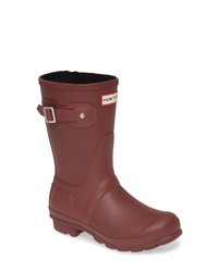 Hunter Original Insulated Short Waterproof Rain Boot