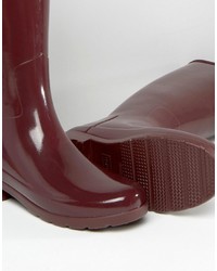 Hunter Original Refined Gloss Dulse Tall Wellington Boots