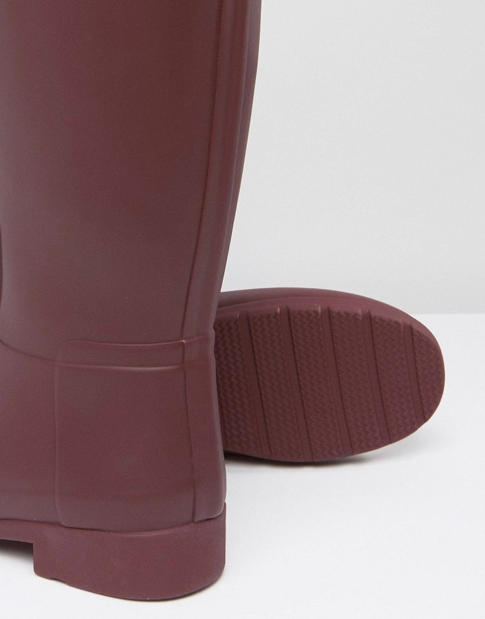 Hunter clearance boots oxblood