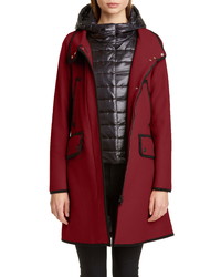 Herno A Line Coat With Removable Windblocker