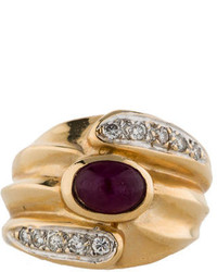 142ctw Ruby And Diamond Ring