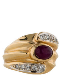 142ctw Ruby And Diamond Ring