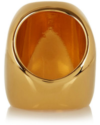 Marni Gold Plated Horn Ring